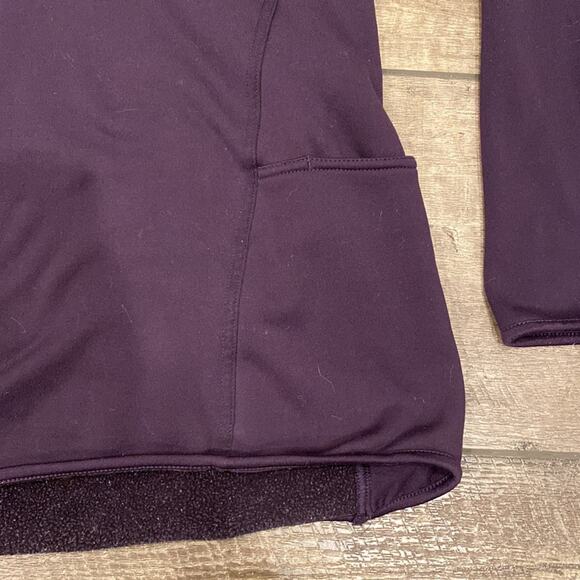 AVALANCHE Fleece Lined Pullover 1/2 Zip Sweater Purple XL - Picture 6 of 9